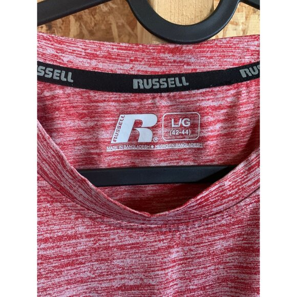 Russell Athletic Red Heather University Of Alabama "Roll Tide" Graphic Tee Shirt - Picture 8 of 9